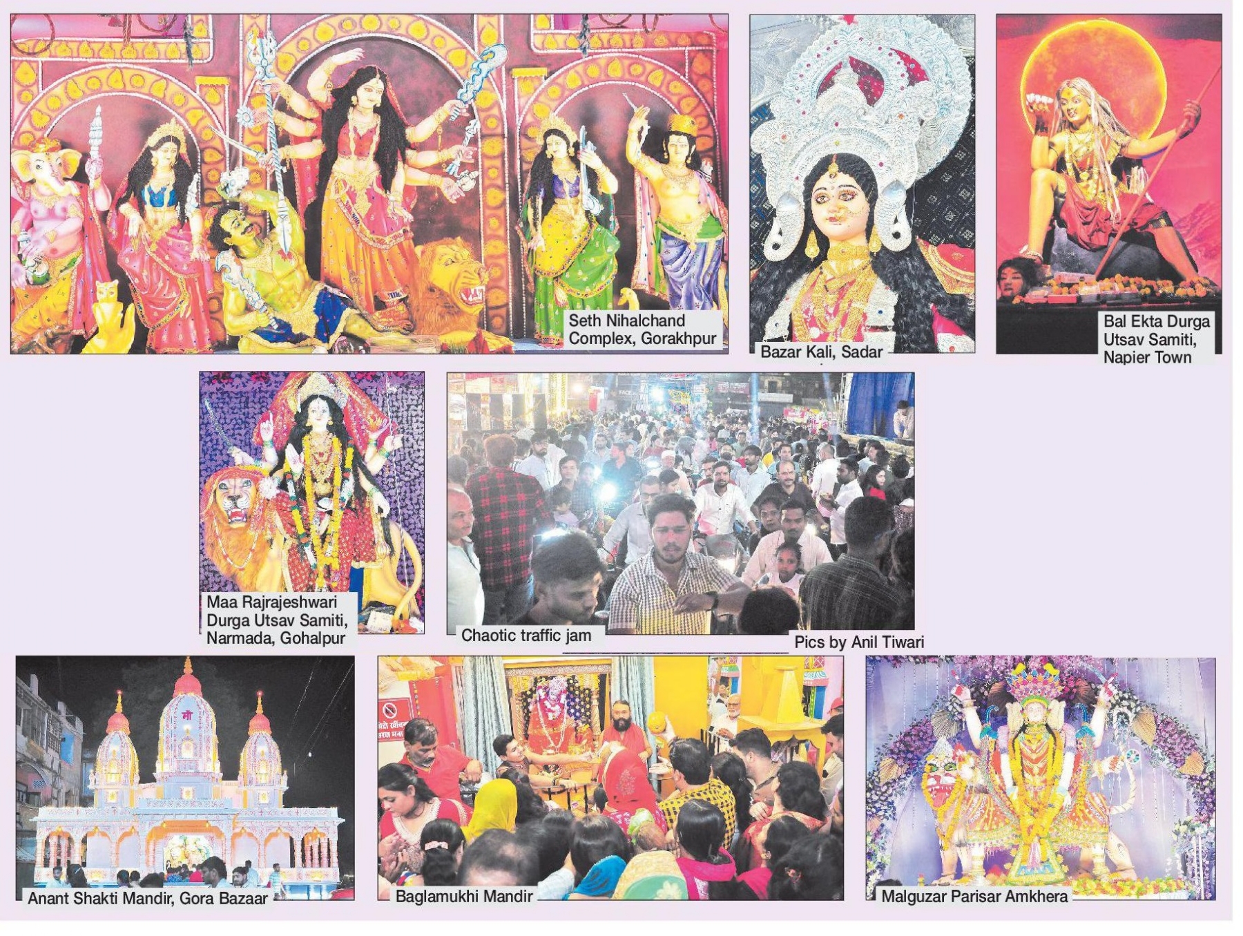 Jabalpurians seek blessings on Ashtami