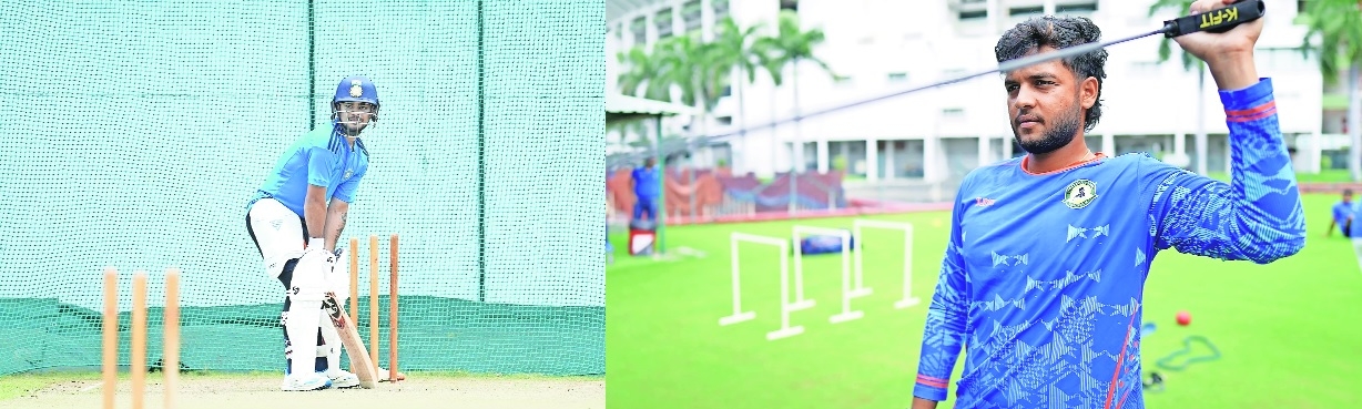 ishan kishan and Harsh Dubey