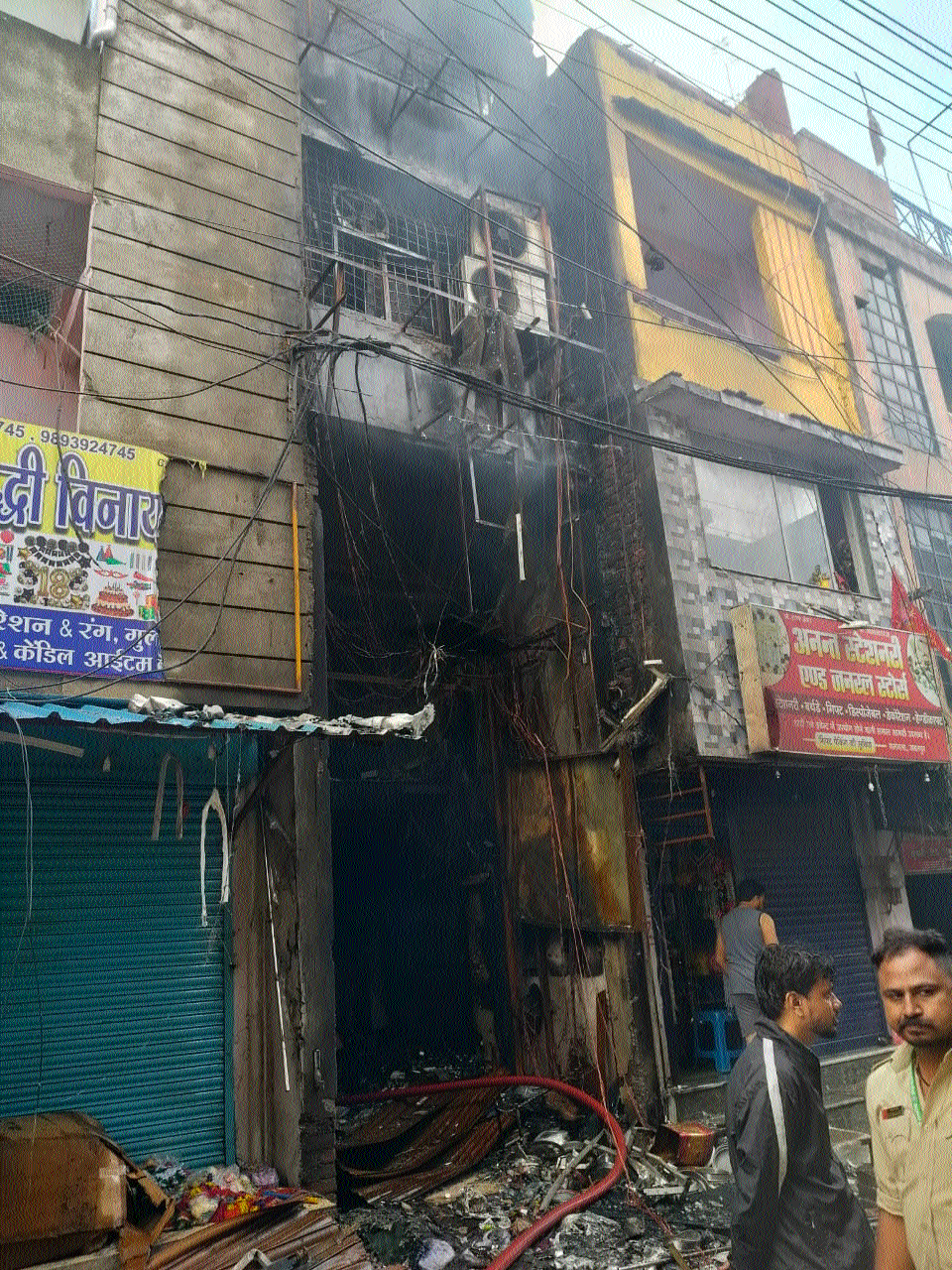 Major fire at Ganesh Fancy