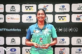 Jennifer bags U-19 bronze Adds to her U-17 singles gold and u-19 mixed doubles silver