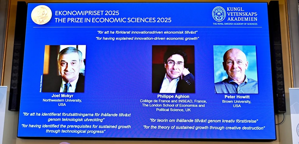 Economics Nobel goes to 3 researchers for explaining 