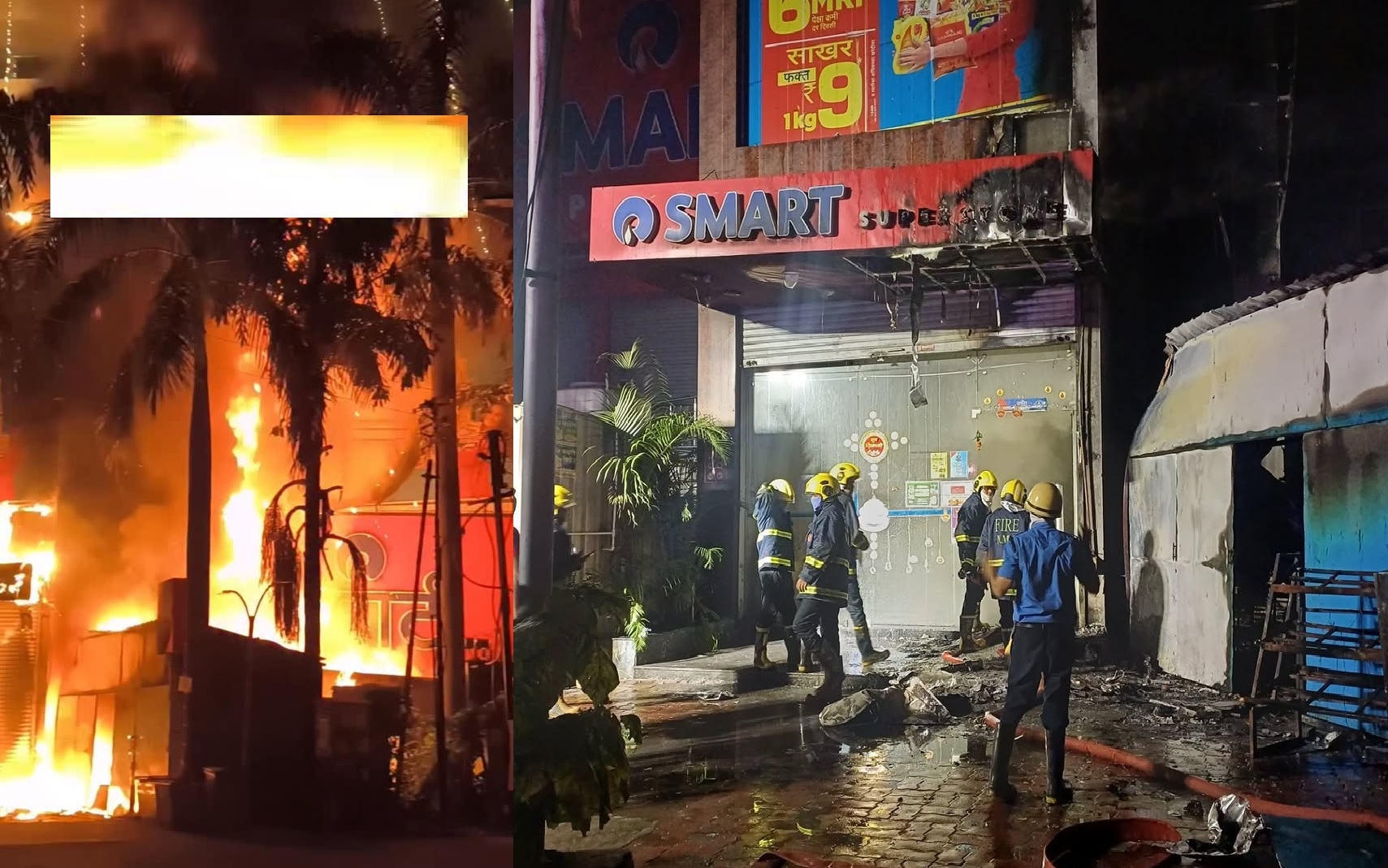 Reliance Smart Laxmi Nagar store on Diwali nagpur