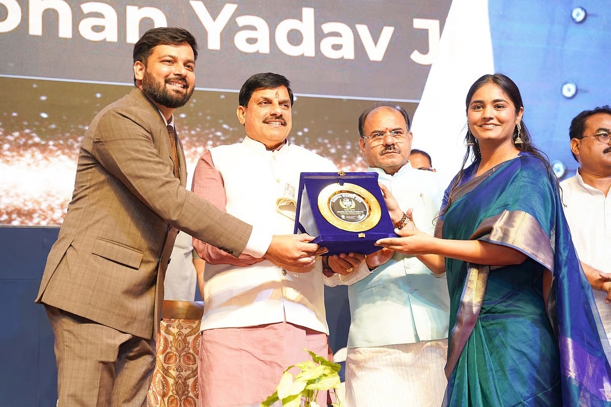 MP Excellence Awards 2025 held at Kushabhau Thakre Auditorium in Bhopal