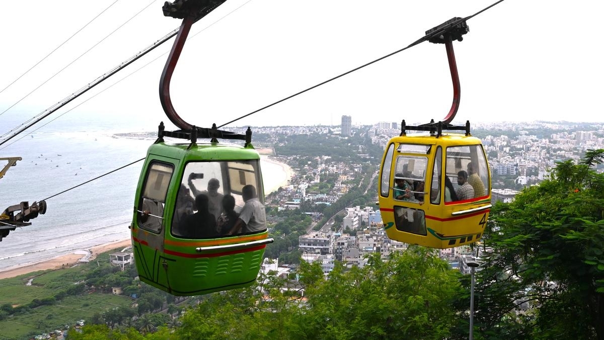 Indias 1st urban public transport ropeway 