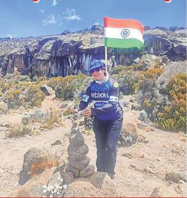 Citys Dr Kshitija conquers Mt Kilimanjaro