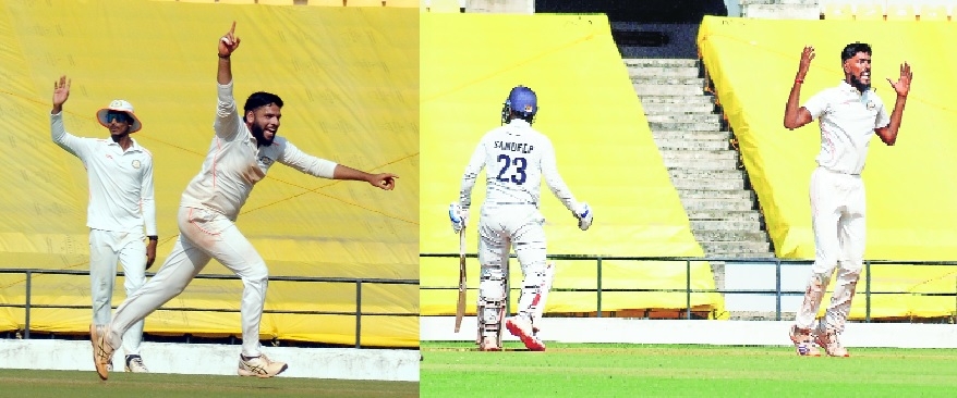 Vidarbha spinner Parth Rekhade 