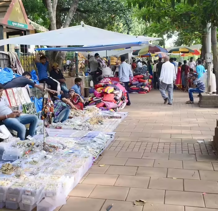 NAGPUR Koradi encroachment on footpath