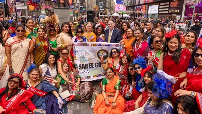 Saree Goes Global