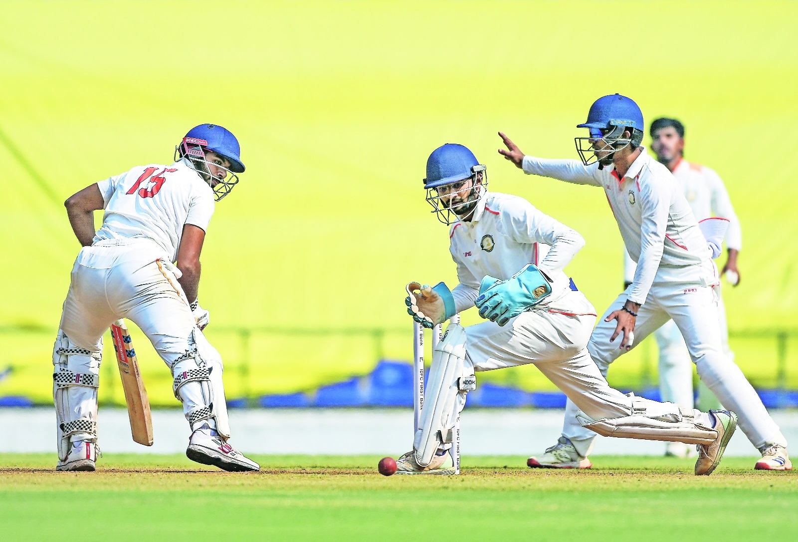 Vidarbha captain Akshay Wadkar 