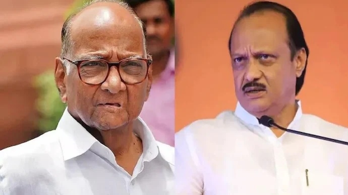 ajit pawar and sharad pawar