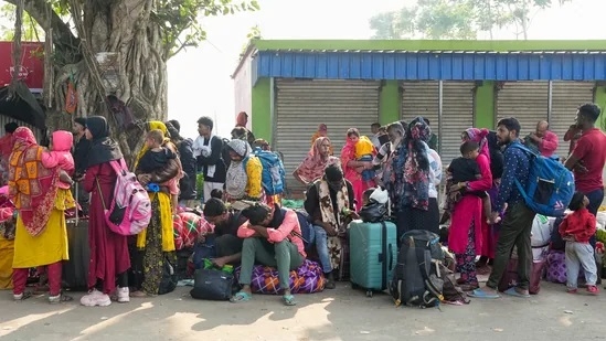 Bangladeshi nationals who allegedly entered Indian territory illegally