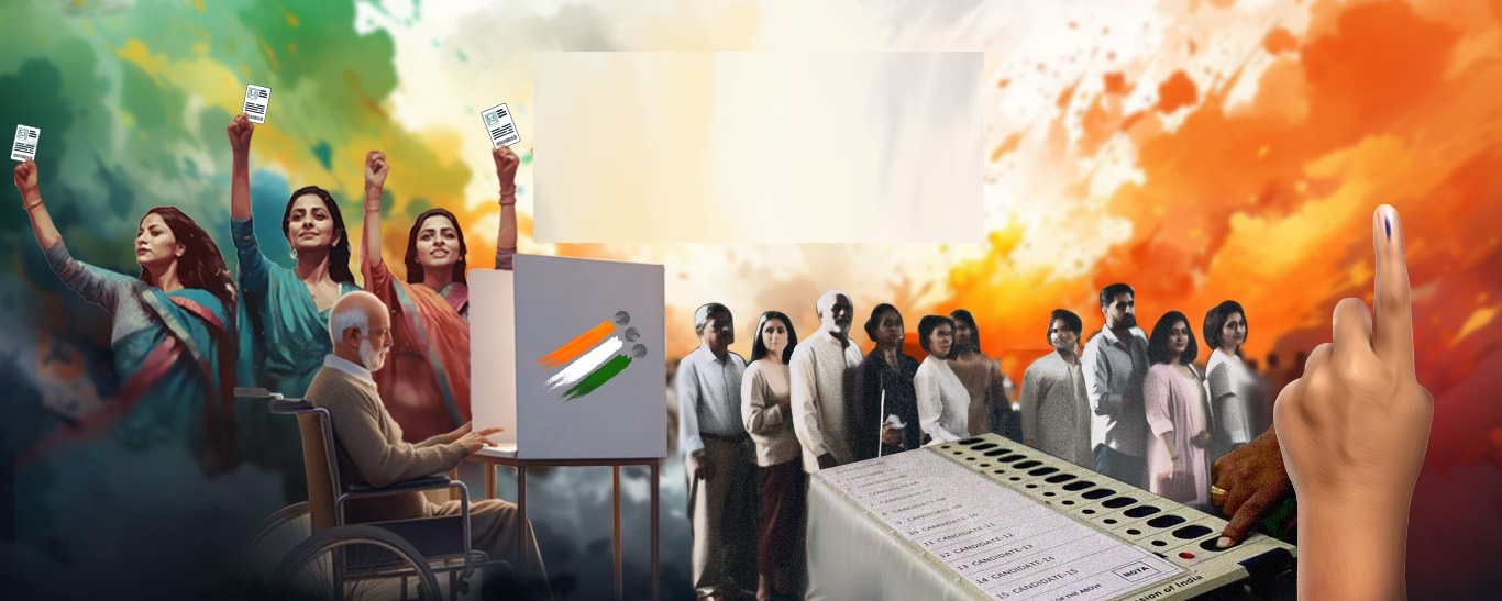 Candidates campaigning