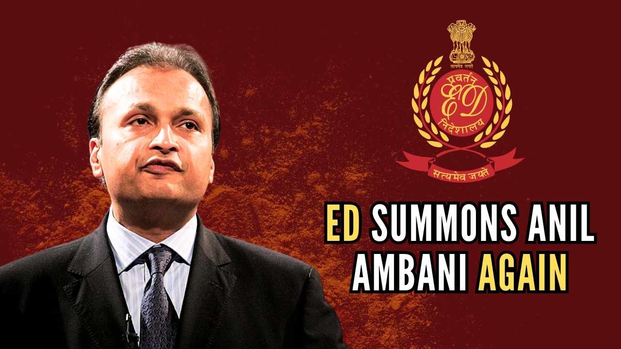 ED issues fresh summons to Anil Ambani for Nov 14