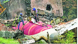 Pilot not to be blamed