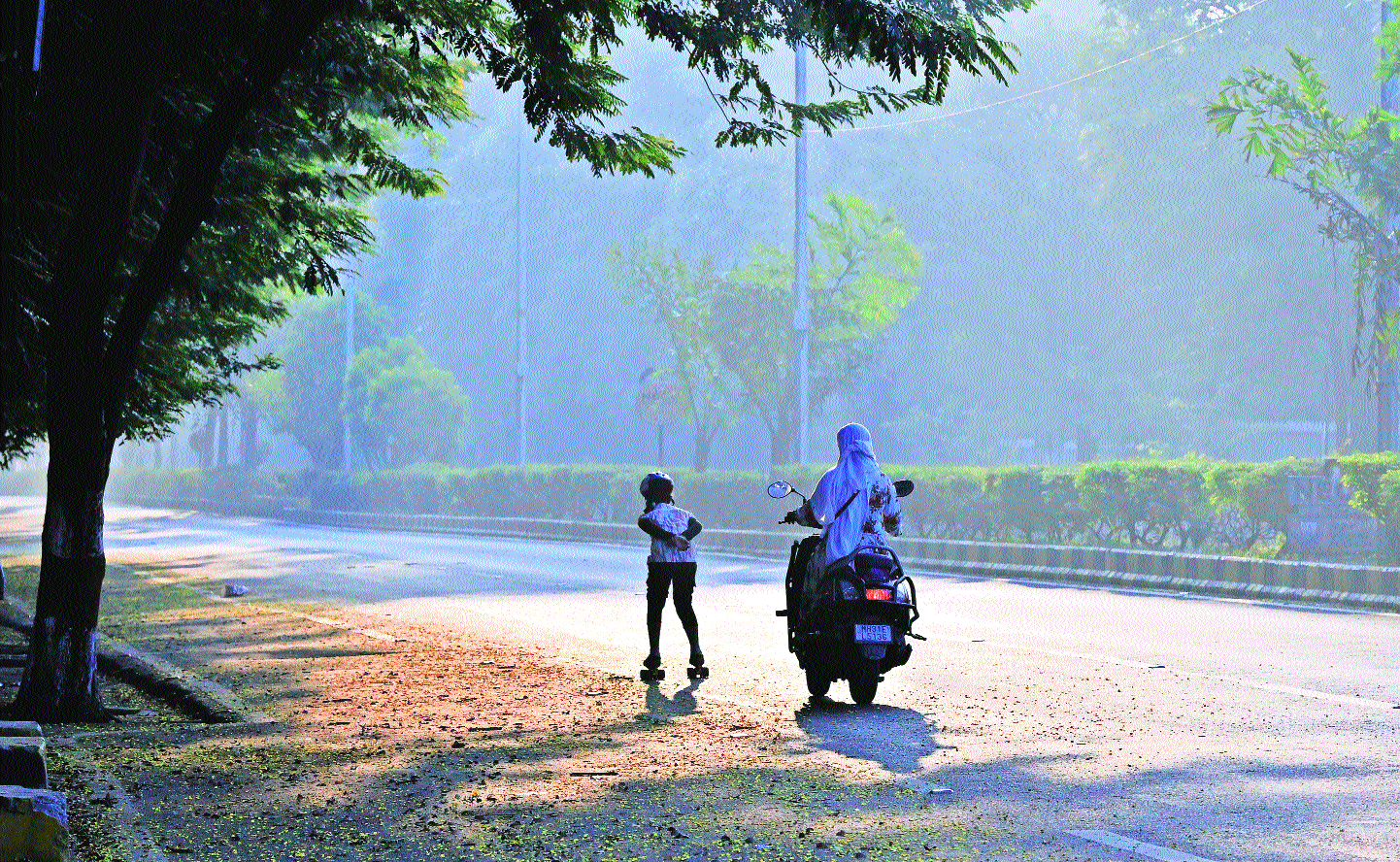 Winter chill is back