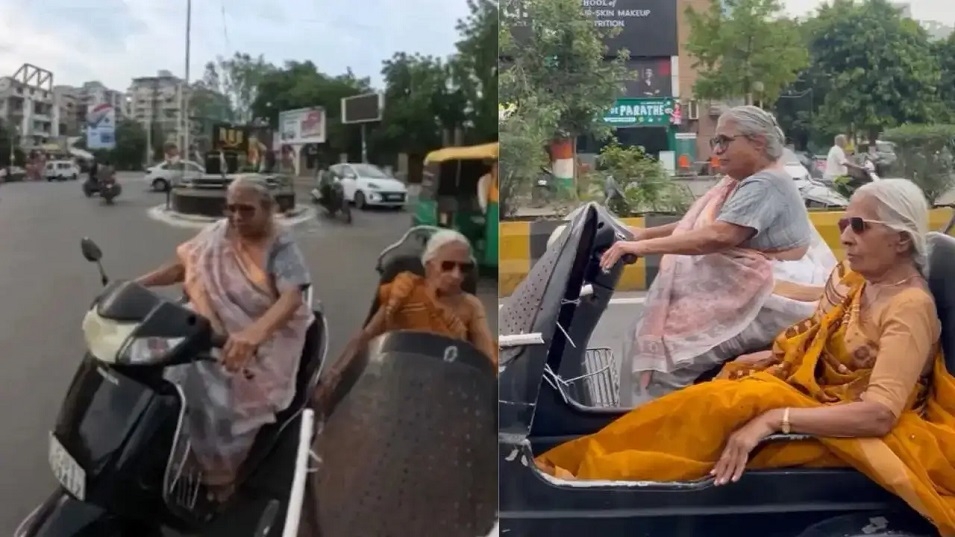 Octogenarian sisters win internet as Ahmedabads fearless Biker Dadis