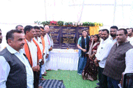 MLA Bohra performs bhoomipujan