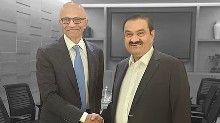 Adani, Nadella discuss vast potential of AI