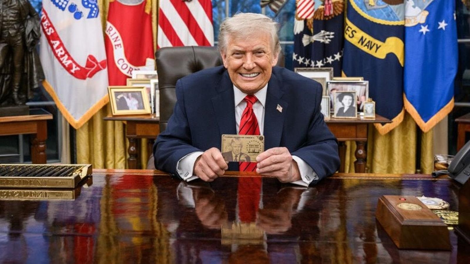 Trump unveils gold card A way for the US to attract and retain top talent