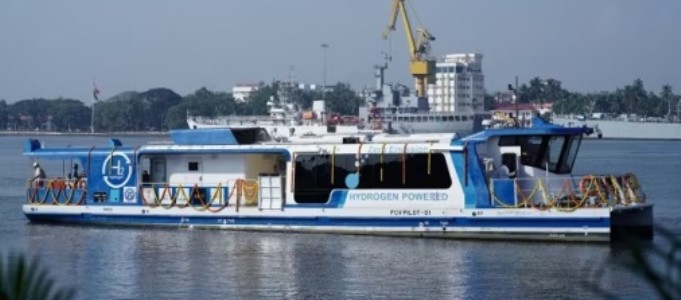 India gets first indigenous hydrogen fuel-cell vessel