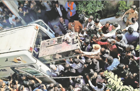 DRAMA DURING RESCUE: TTC vehicle breaks down, team borrows safety shield