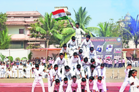 Sports Day organised at The Swaminarayan School