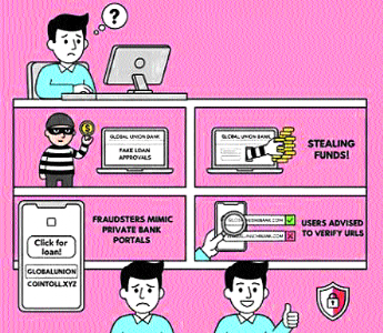 Phishing Alert: Scammers using highly realistic duplicate bank websites to steal funds