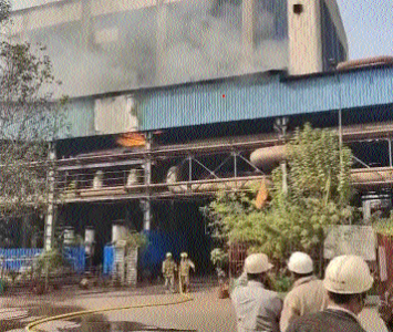 Massive fire breaks out at BSP