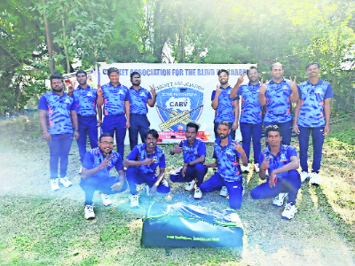 Vid blind cricket team for Nagesh Trophy announced