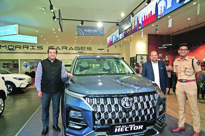 All-New MG Hector unveiled at Nangia Cars