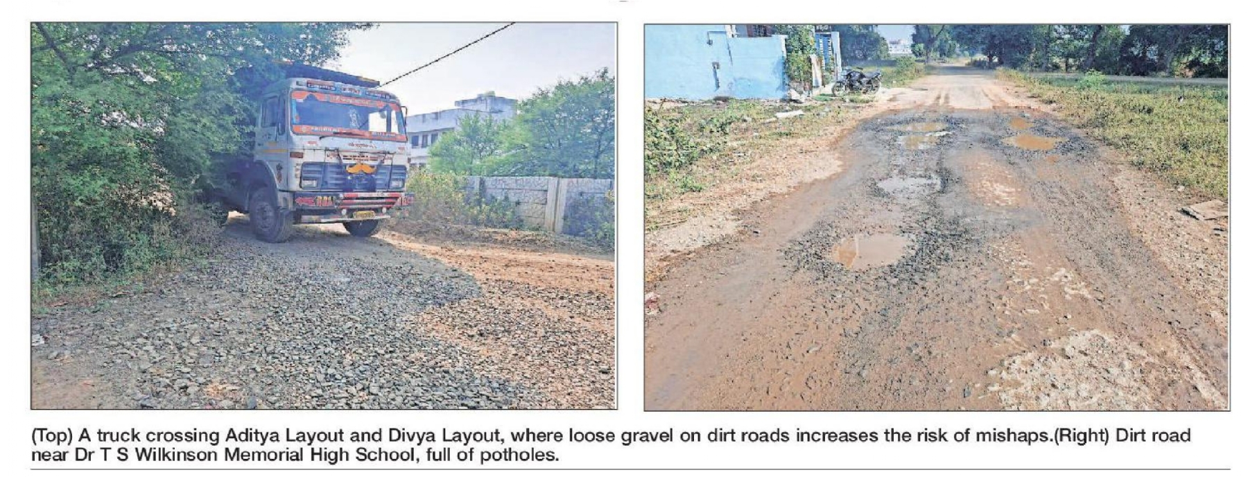 Civic neglect unsafe roads endanger Godhani residents