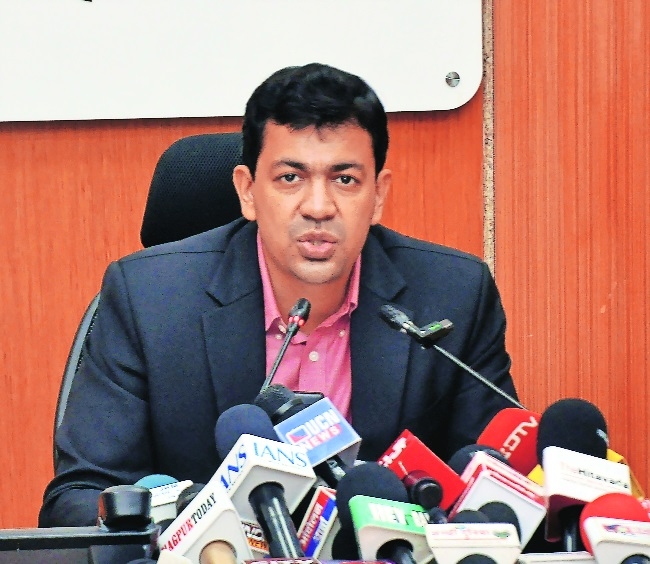 Municipal Commissioner Dr Abhijeet Chaudhari 