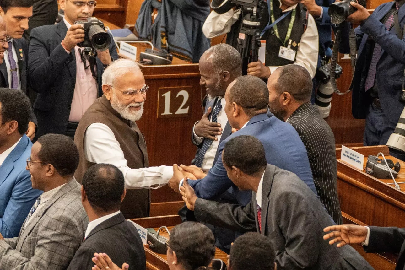 India, Ethiopia natural partners: PM in address to Ethiopian Parlt