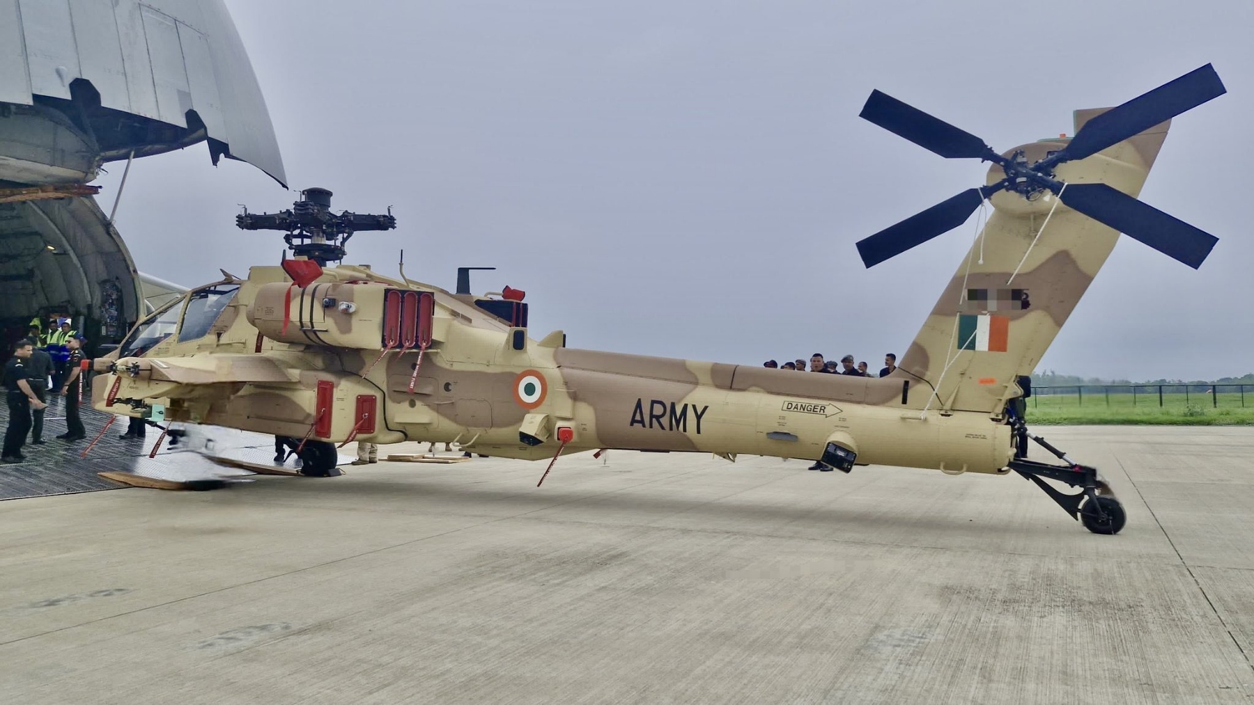 Army gets 3 more AH-64E Apache helicopters