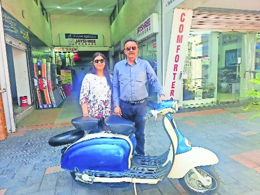 Deepak Lalwanis 1972 Lambretta