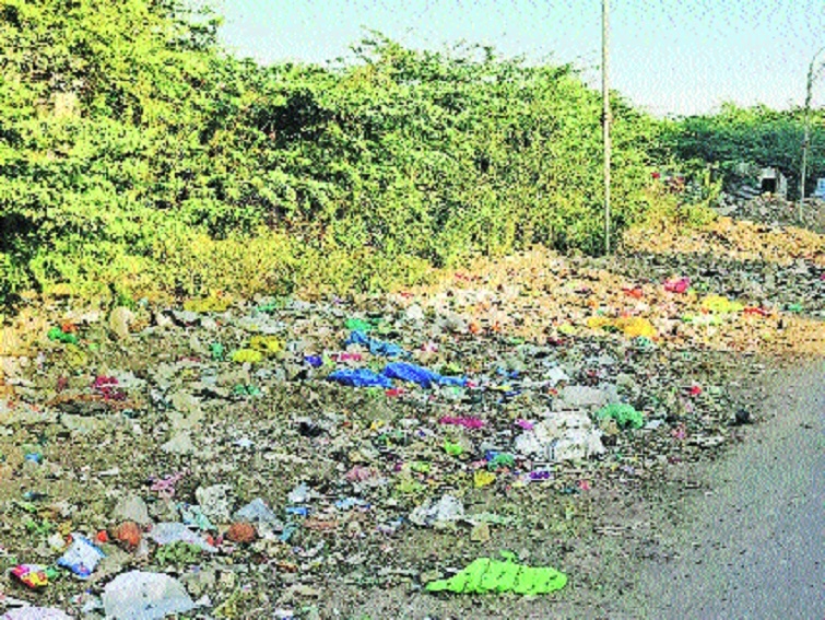 Prabhag no 2 faces problems like garbage dump in open neglect towards gardens