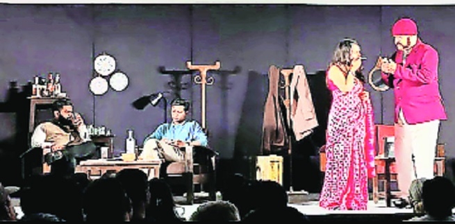 A still from the play Uss Raat ki Baat