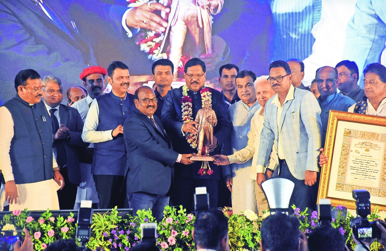 Justice Bhushan Gavai was felicitated in Nagpur after his elevation as CJI