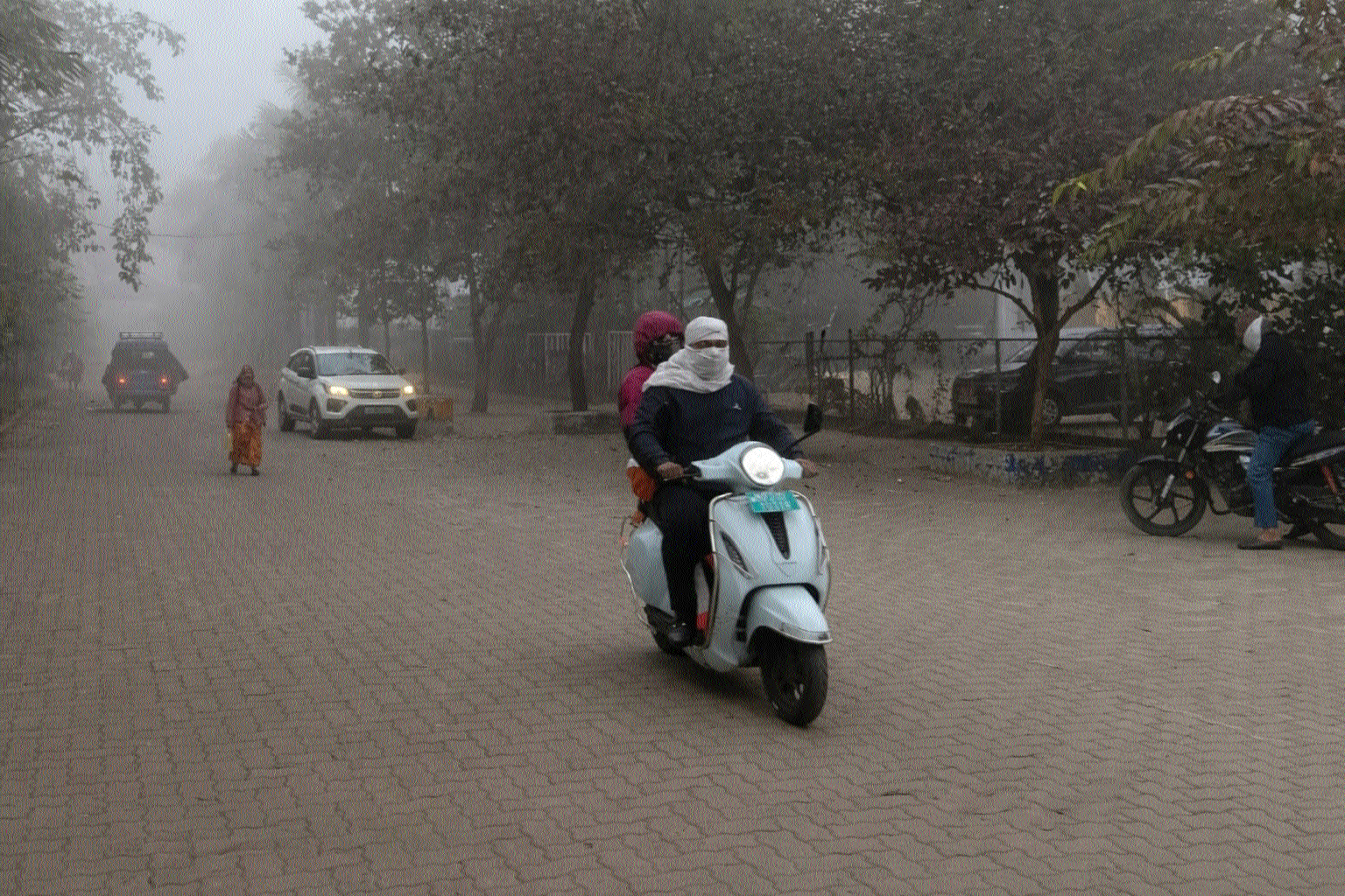 Cold conditions intensify in city