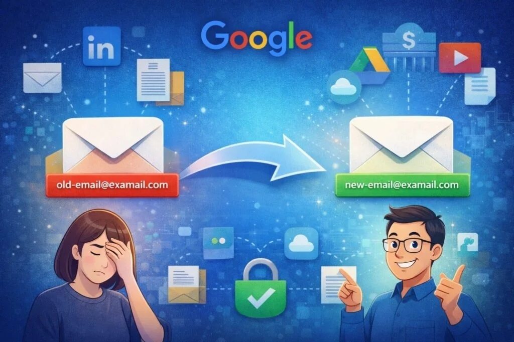 Google users can now change Gmail ID without losing existing data