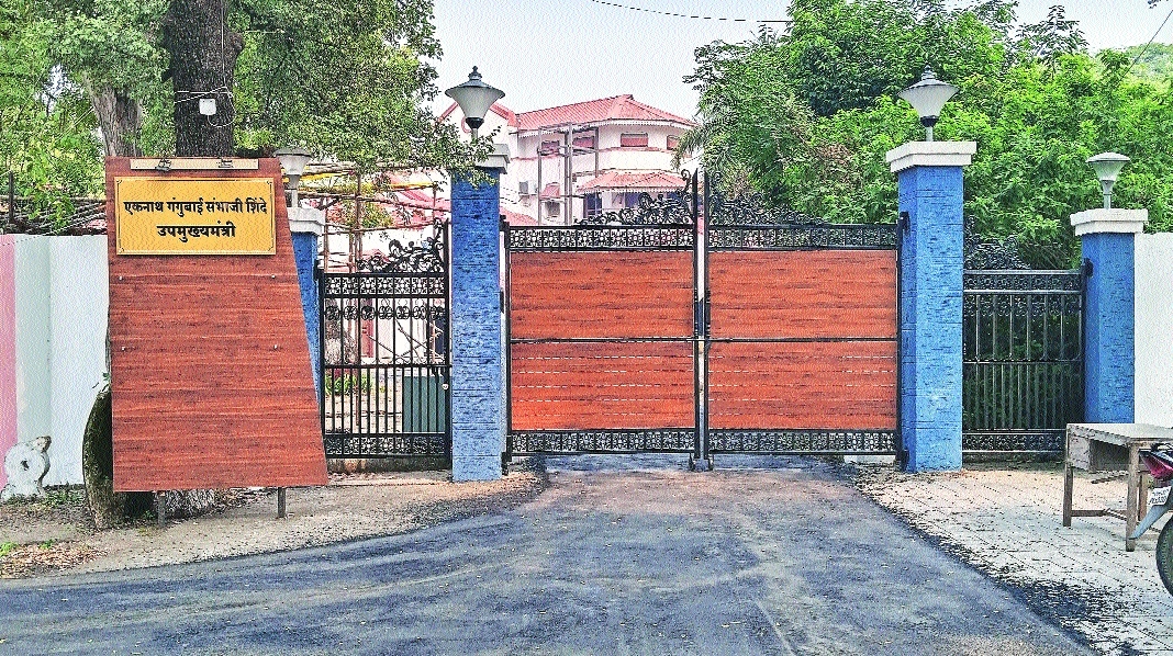 The cottage of Deputy Chief Minister Eknath Shinde 