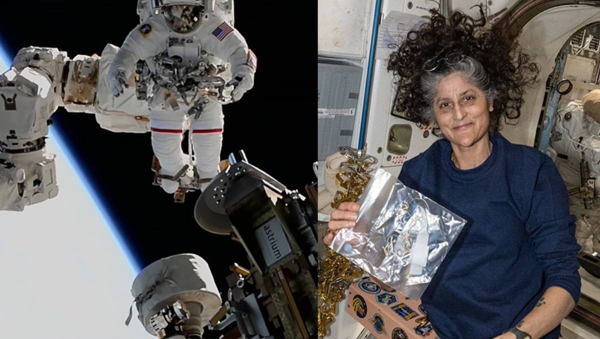 Sunita Williams sets