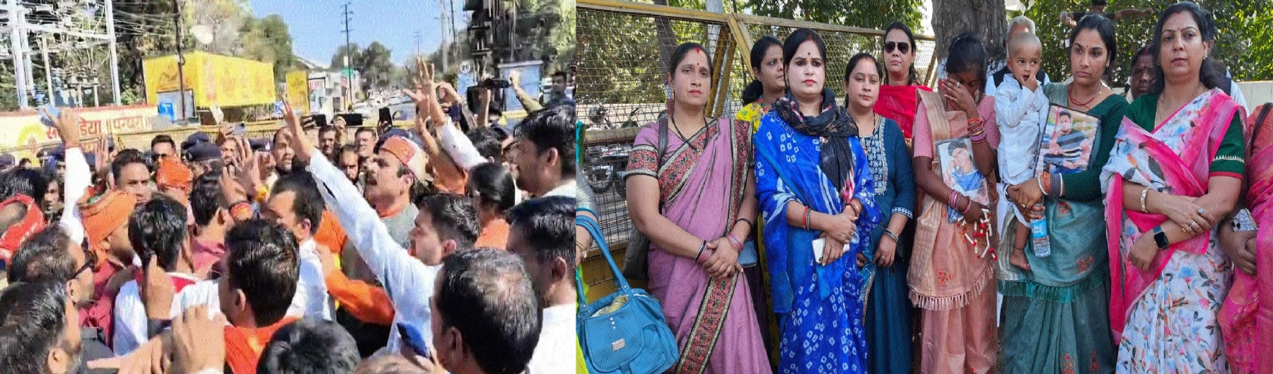 Wives of the two deceased