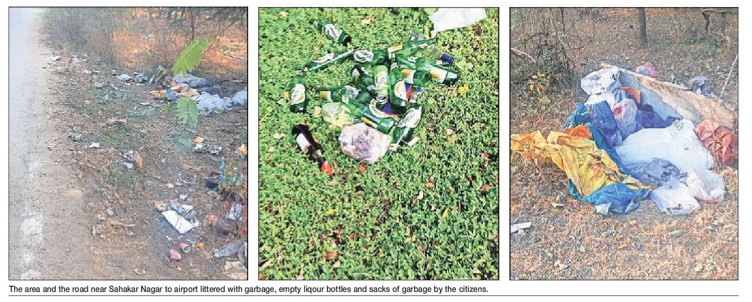 Nagpurs new dumping yard Road connecting Sahakar Nagar