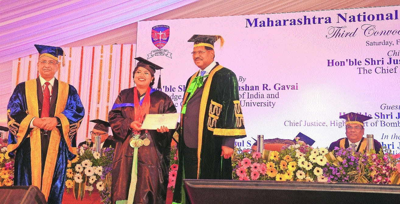 Justice Bhushan Gavai with aditit singh