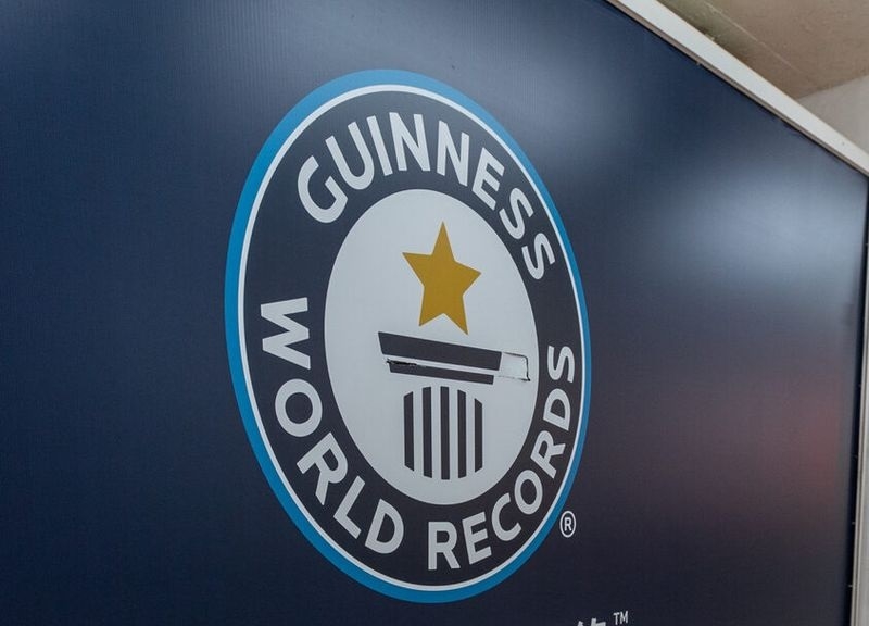 Guinness Record Yoga practitioner