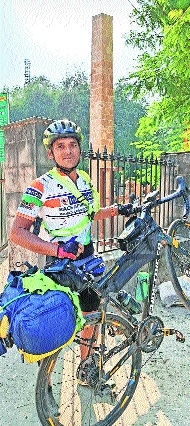 Dr Amit Samarth pedals