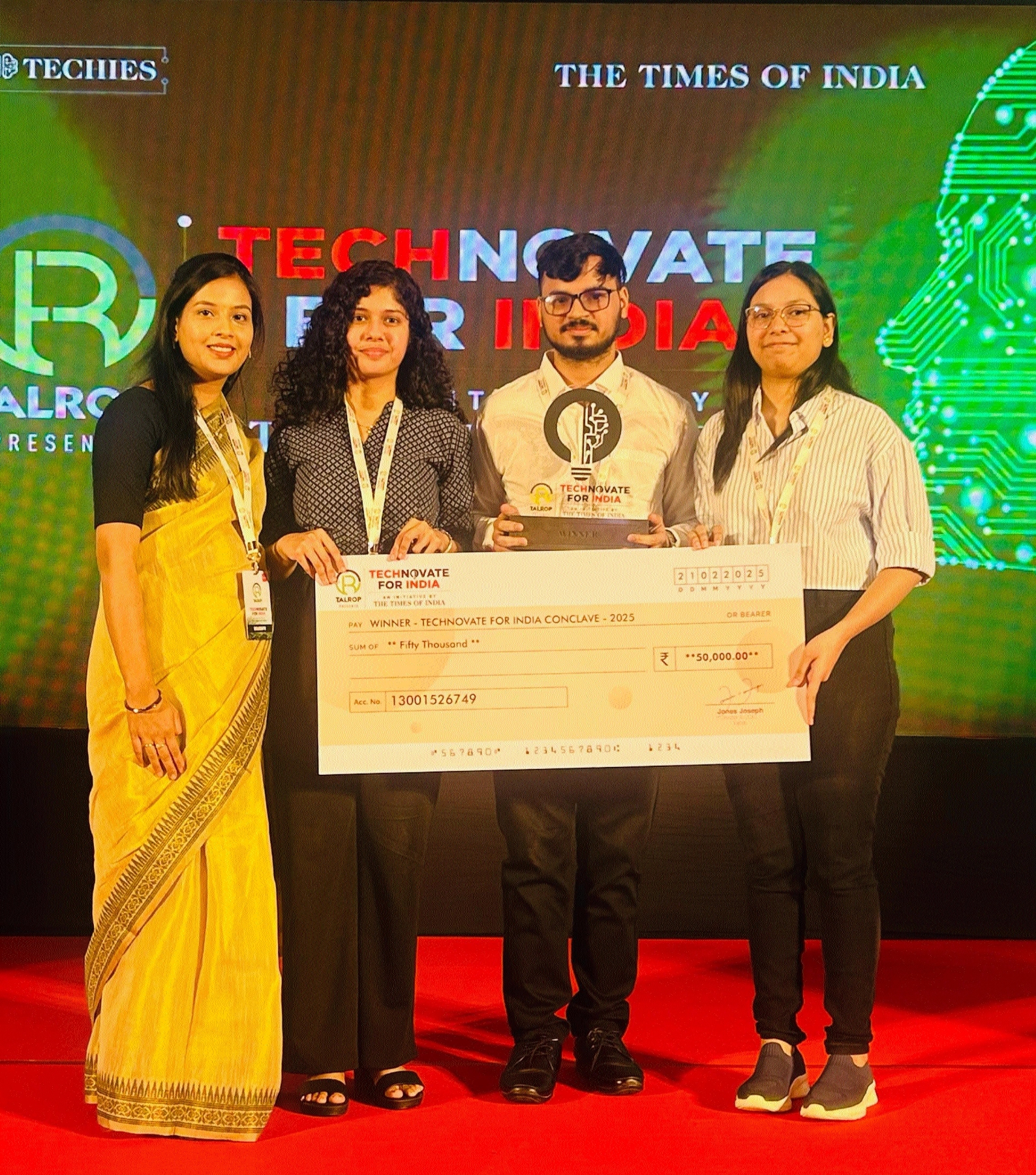 IIT Naya Raipur team members