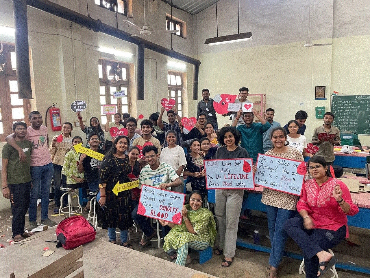 Sahyog Club of NIT Raipur to 