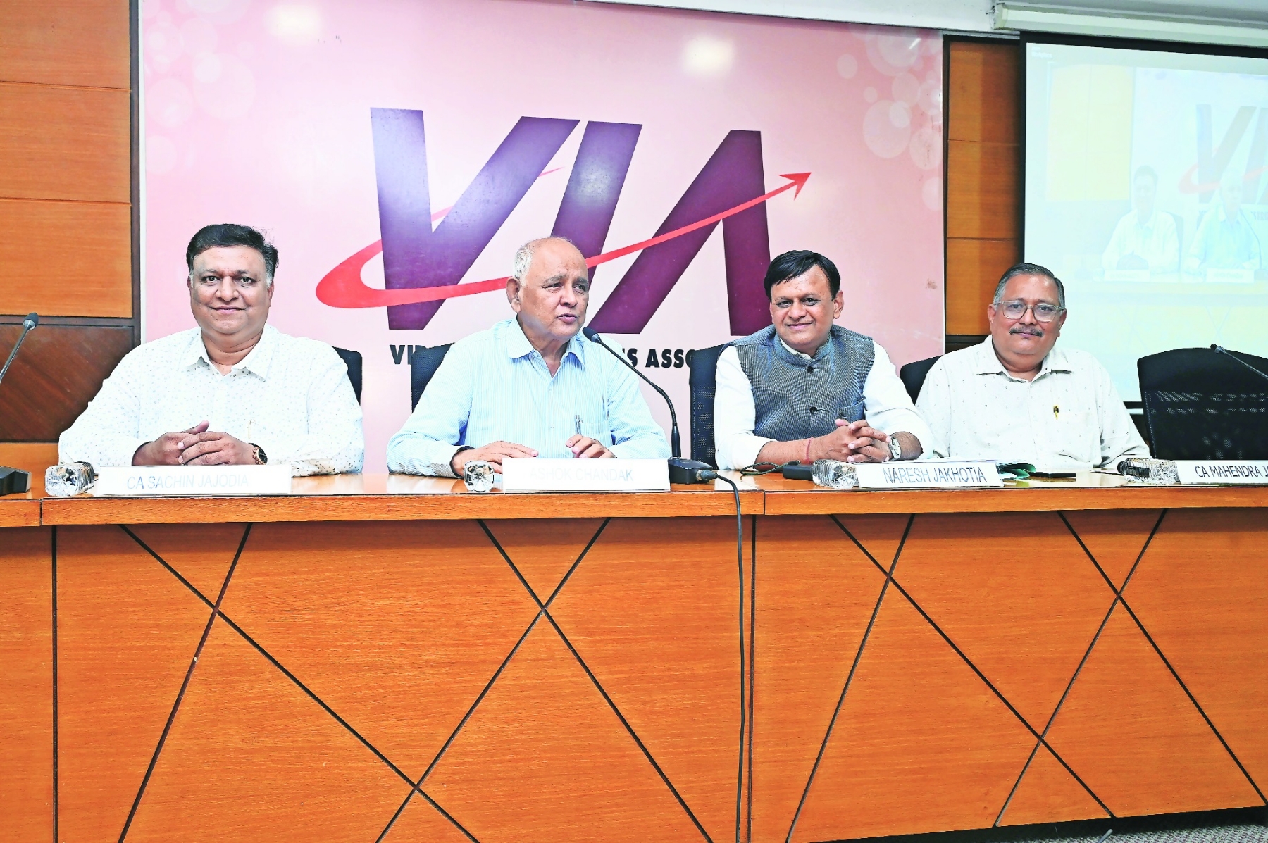 VIA conducts discussion 